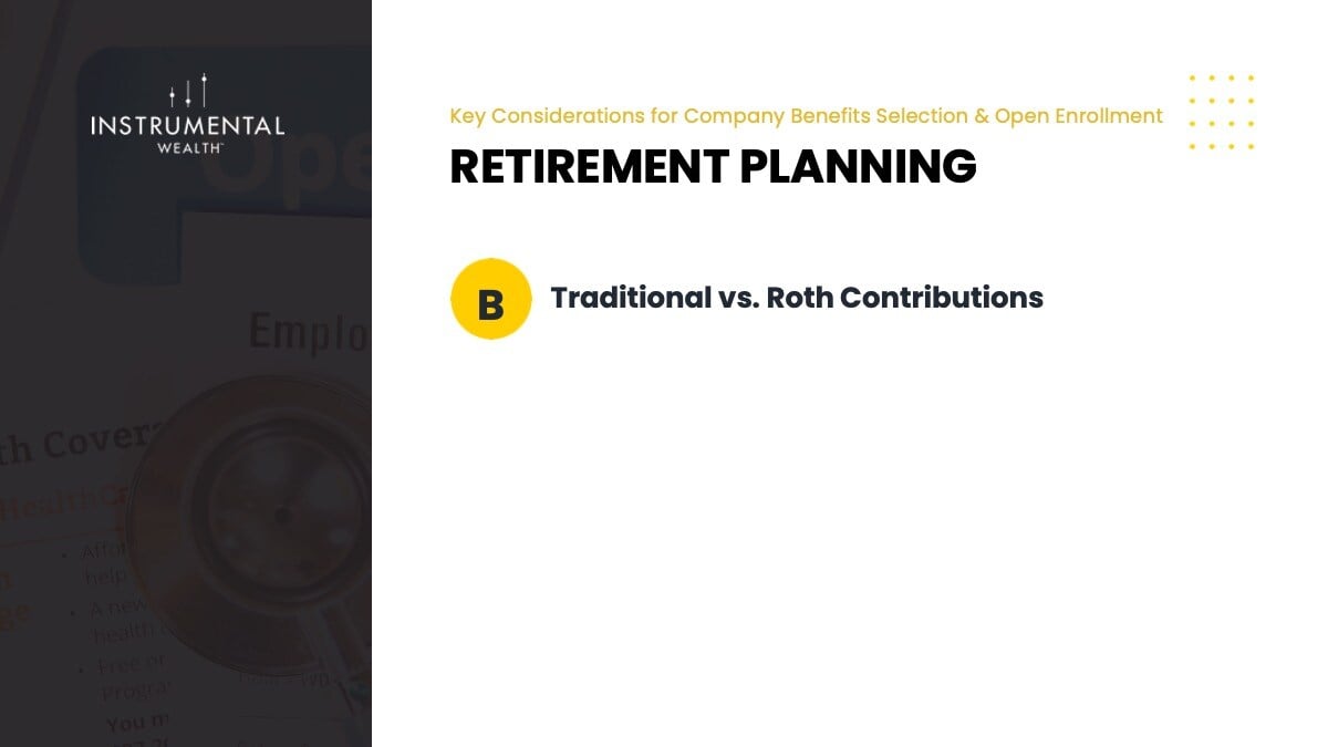 Traditional vs. Roth IRA