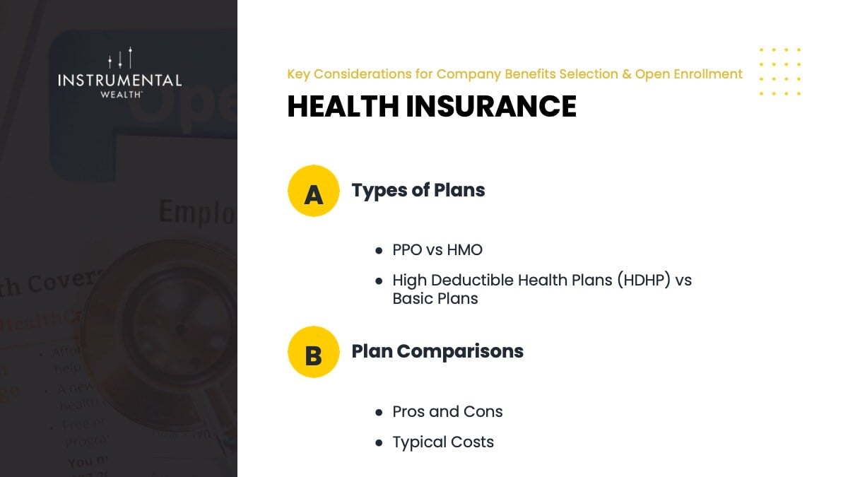 Health Insurance Types & Comparisons