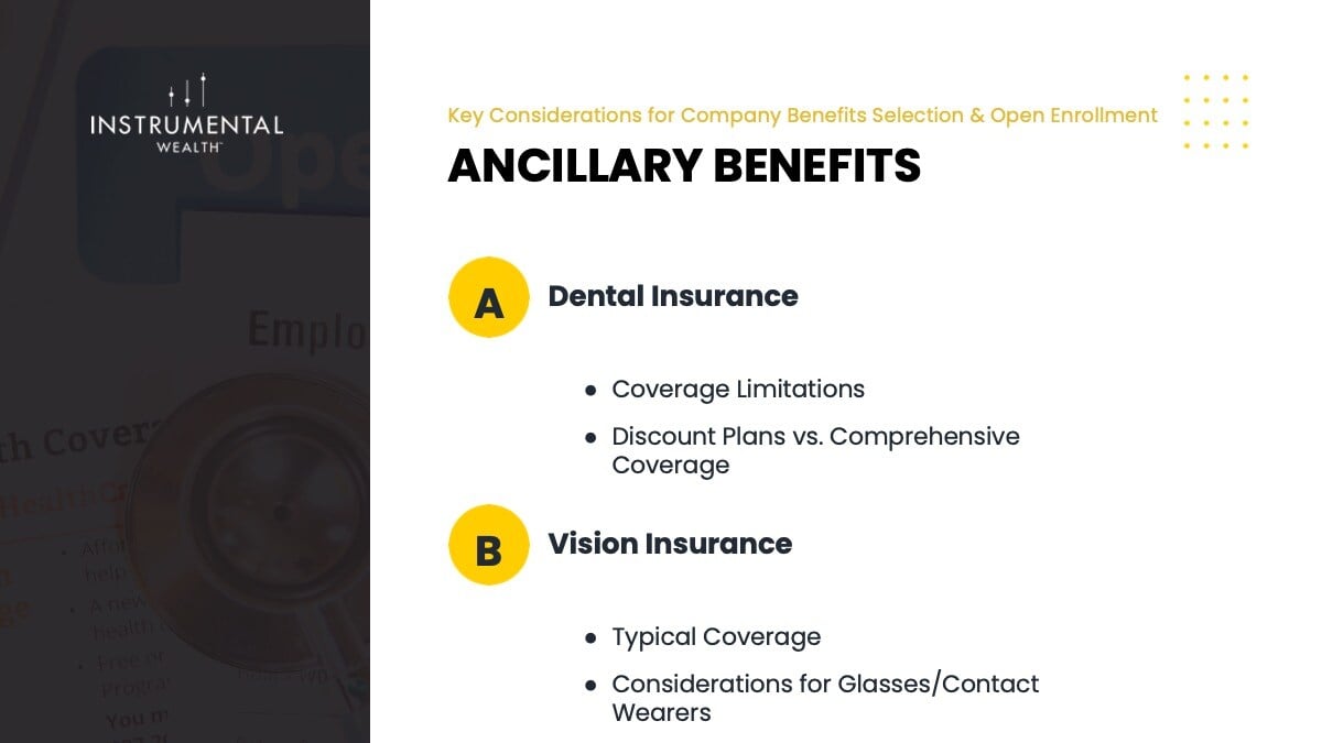 Ancillary Benefits Dental & Vision